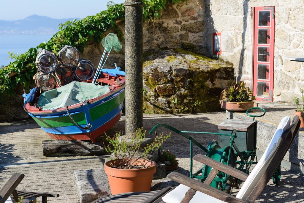 Hostal Aldea Bordons Sanxenxo Exterior foto